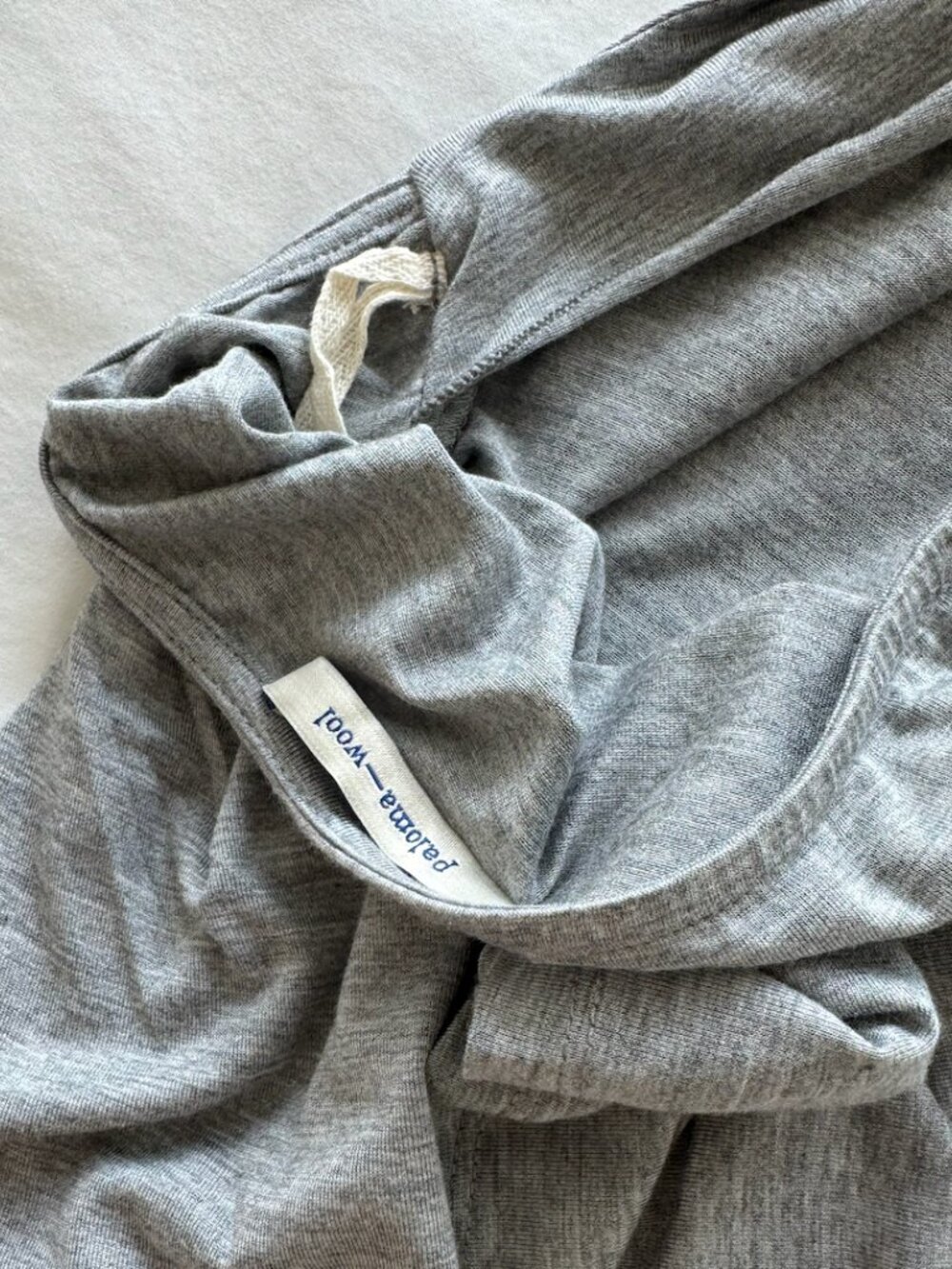 Gray paloma wool halter neck wool tank top with tie excellen con - Picture 3 of 4
